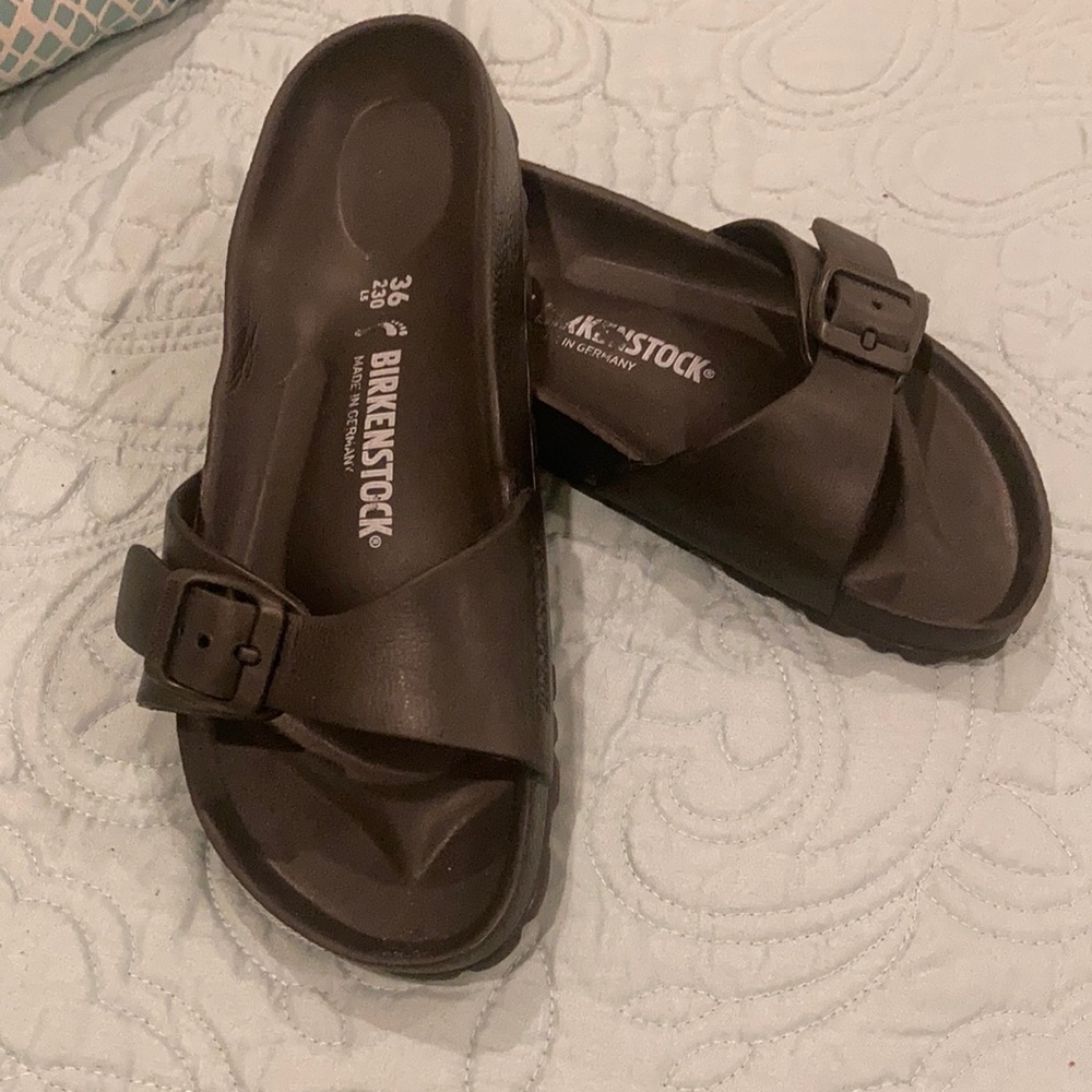 Birkenstock Madrid EVA Black Slide Sandal